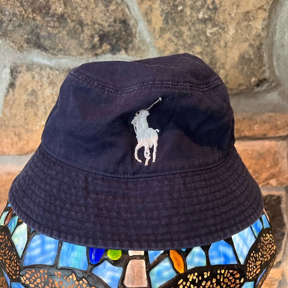 Ralph Lauren Dark Blue Kids Bucket Hat